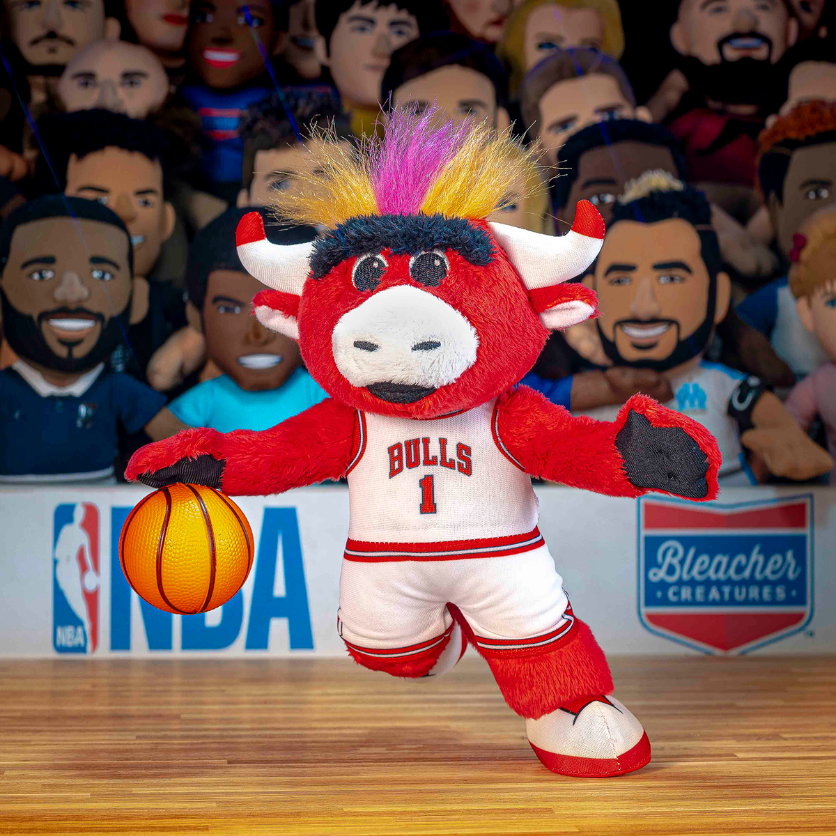 Chicago Bulls Benny the Bull 10&quot; Mascot Plush Figure